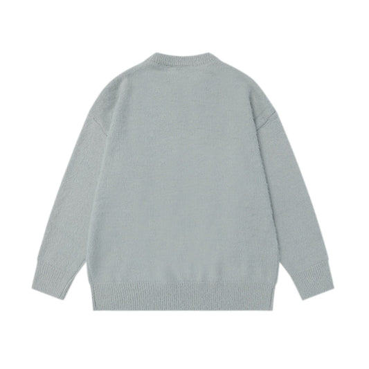 Cartoon jacquard sweater