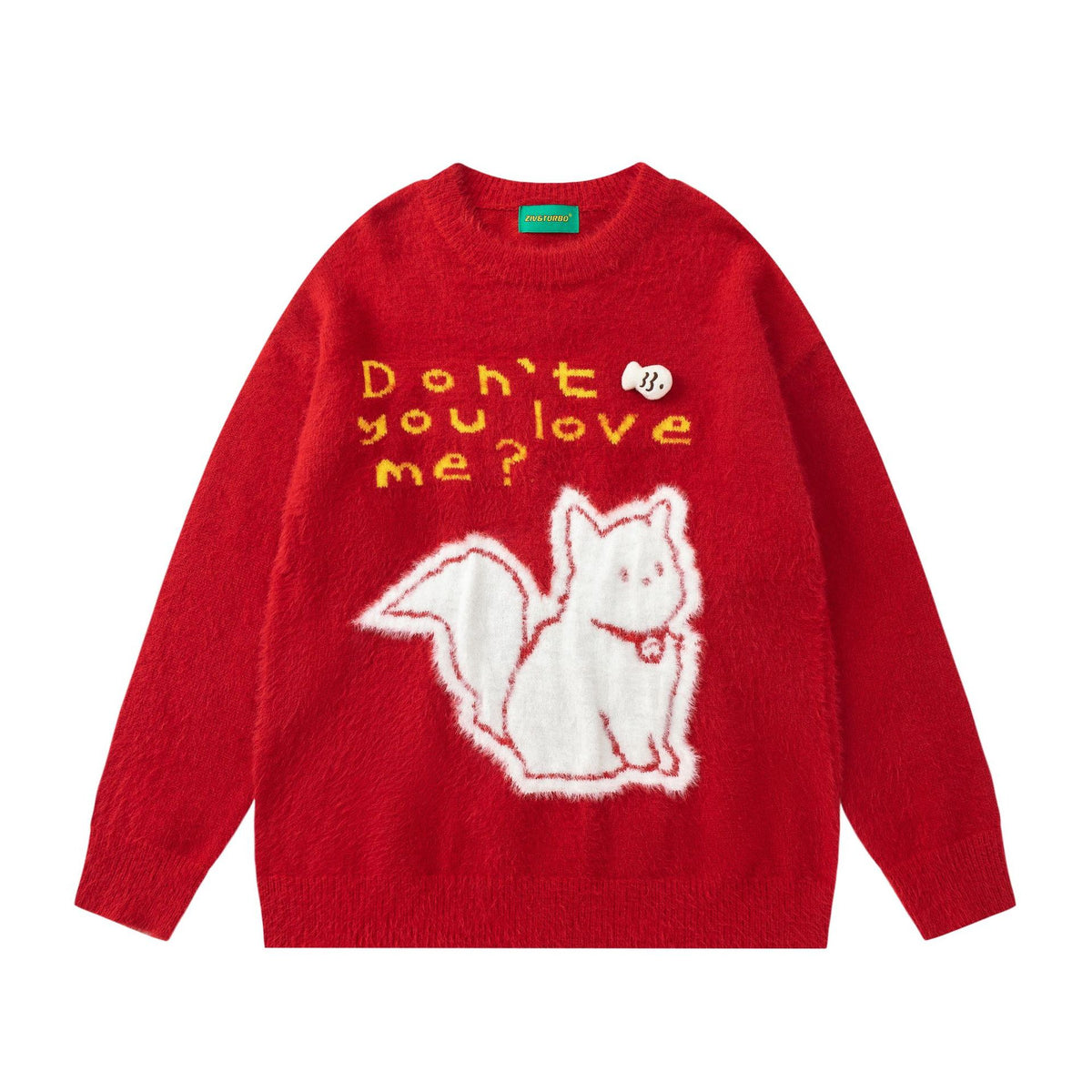 Cute Cat Pattern Sweater