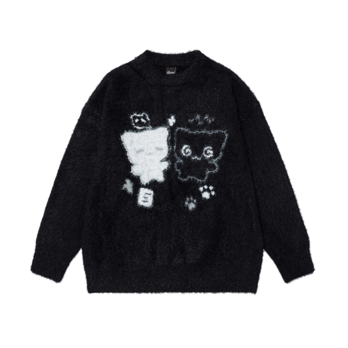 Cartoon jacquard sweater