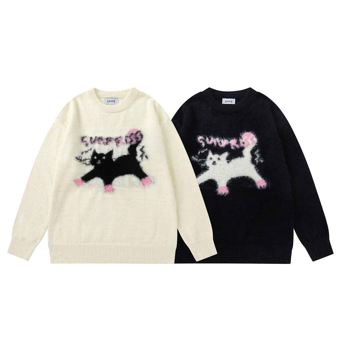 Cute Pet Cat Pattern Sweater